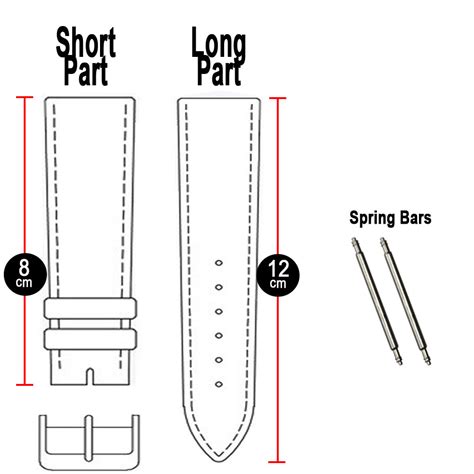 panerai watch band sizes.